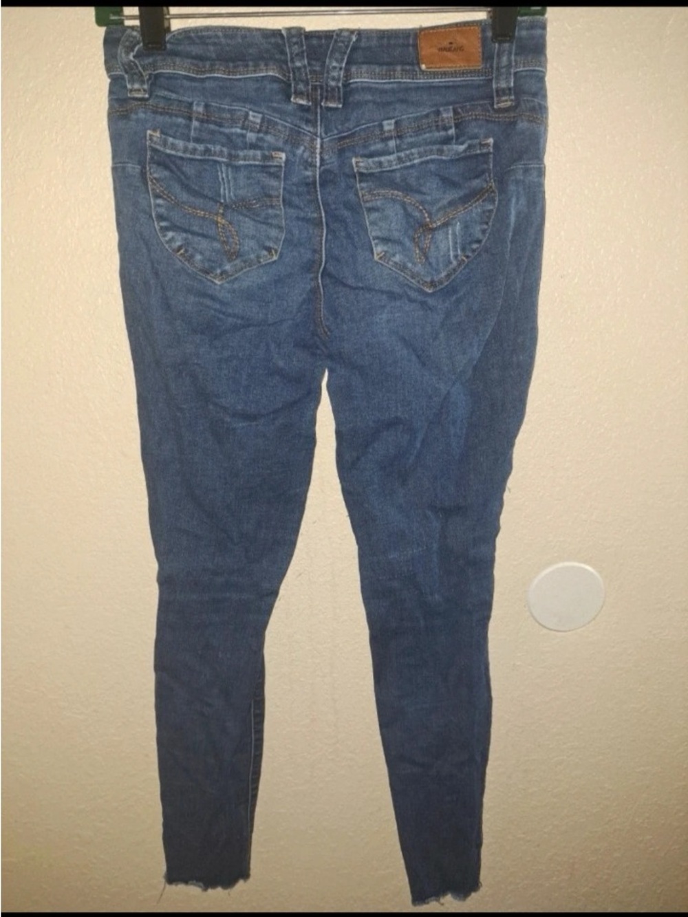 YMI Mid Rise Distressed Jeans - Picture 2 of 5
